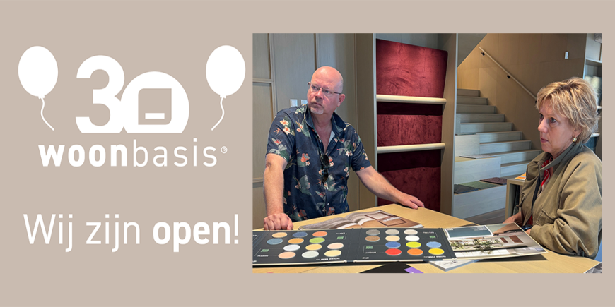 30 jaar Woonbasis: jouw vertrouwde partner in interieur & advies