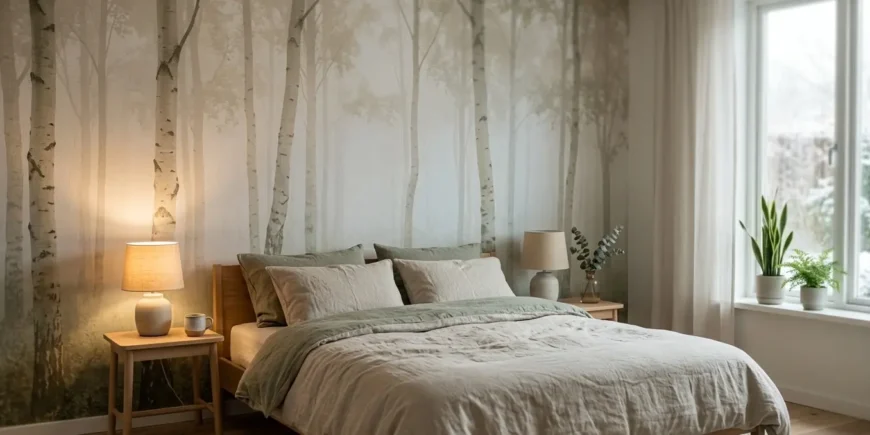Fotobehang slaapkamer